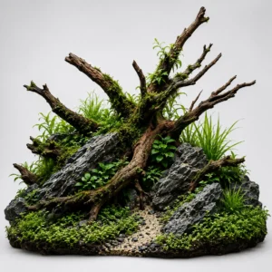 Scape Brothers® Plug & Play Hardscape – Natural Rock & Driftwood